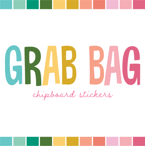 Grab Bag | Chipboard Stickers