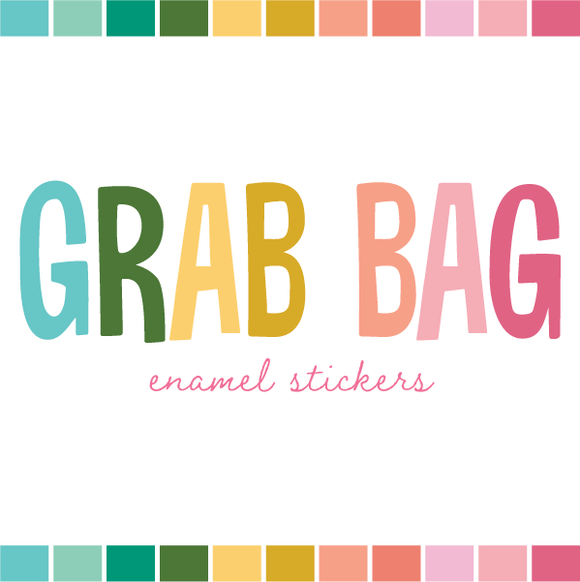 Grab Bag | Enamel Stickers