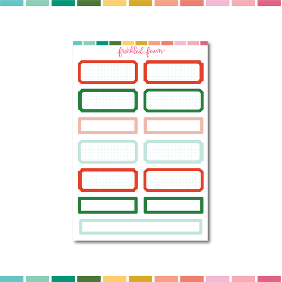 Stickers | Christmas Labels