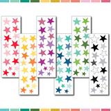 Doe's Deal | Cardstock Stars Stickers (july)