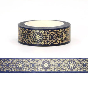 Washi | Gold Foil Geometric Pattern