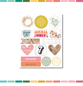 JUL24 | Chipboard Stickers