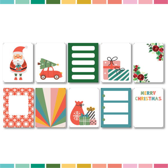 OCT23 | Holiday 3x4 Project Life Cards