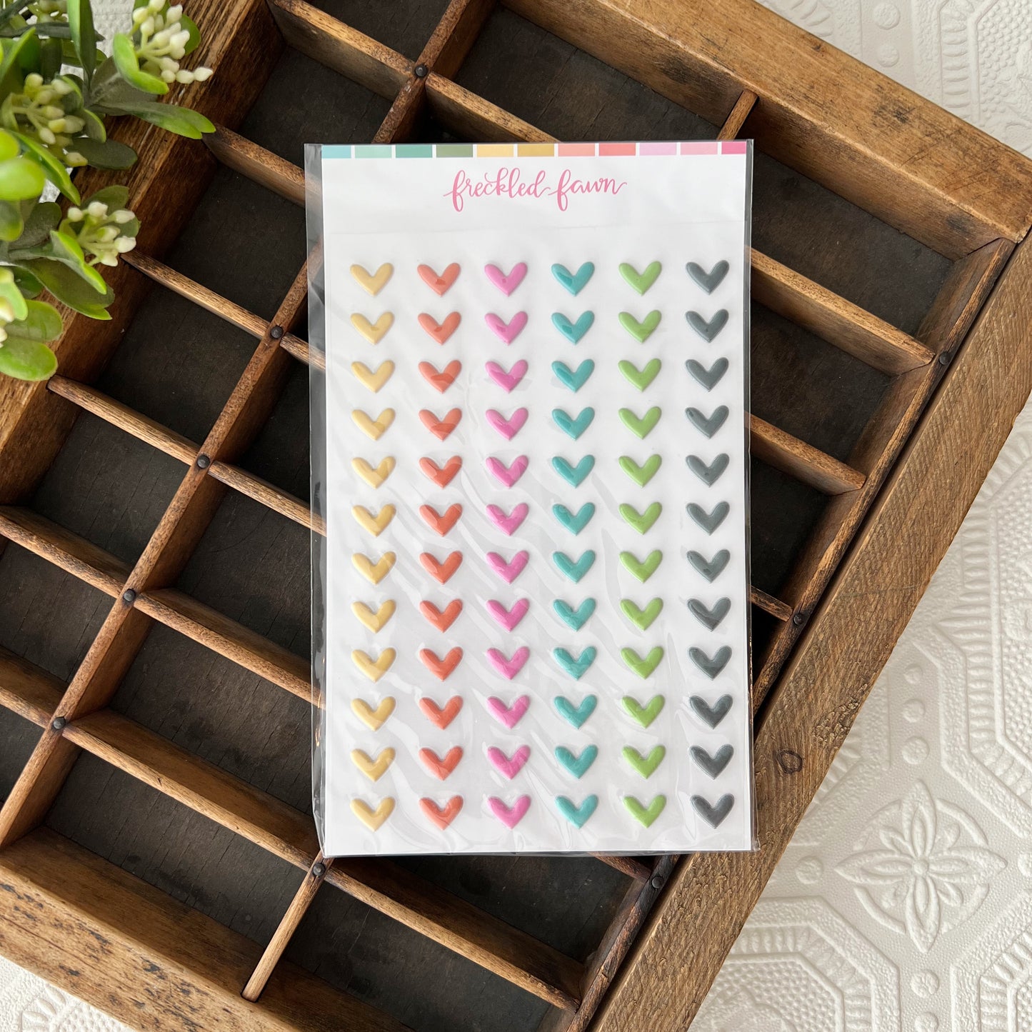 Puffy Heart Stickers | 2403