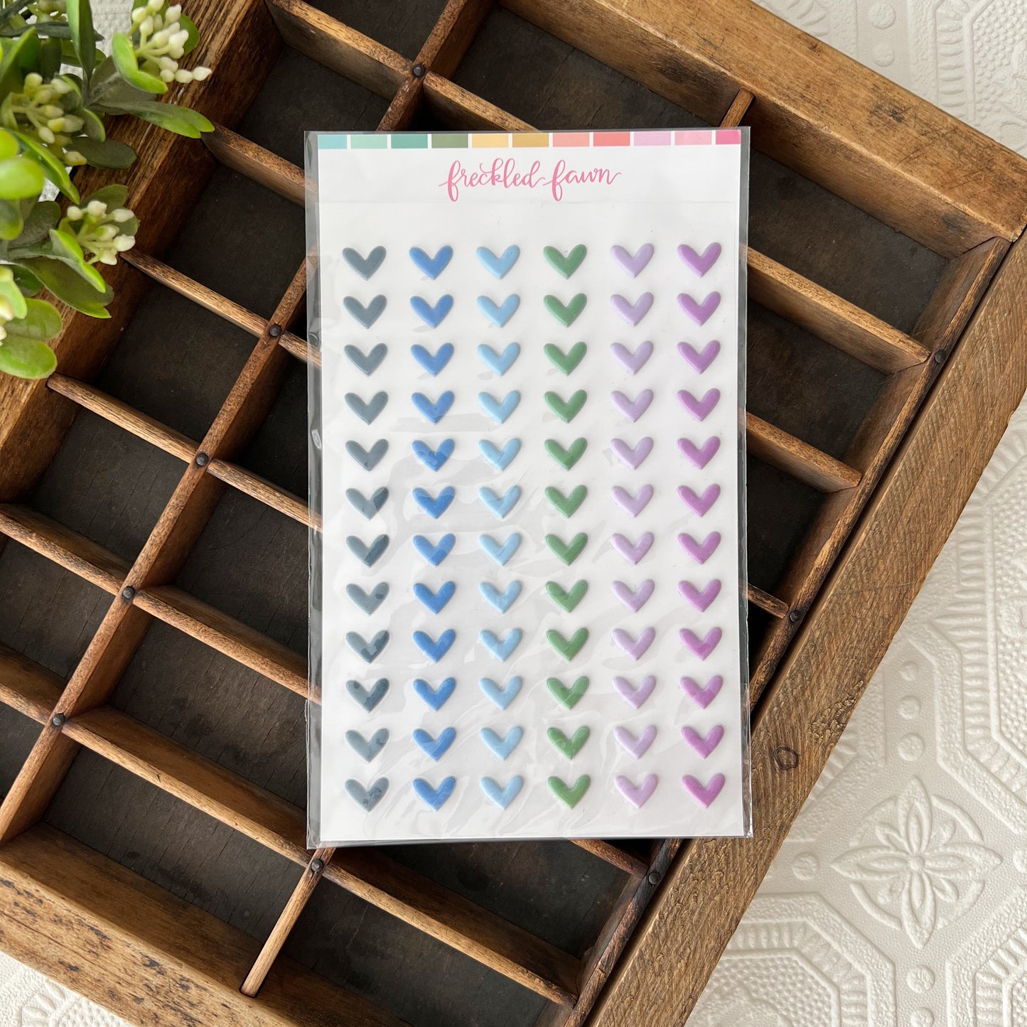 Puffy Heart Stickers | 2405