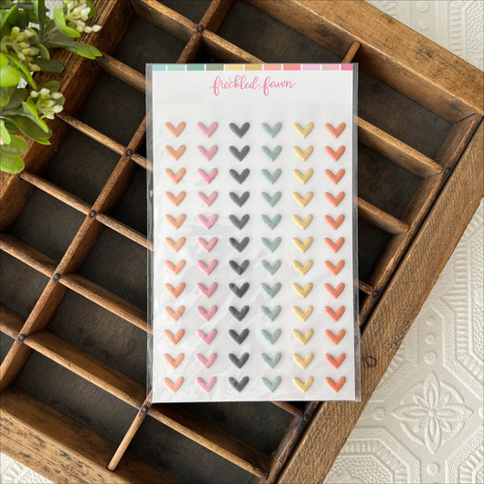 Puffy Heart Stickers | 2407