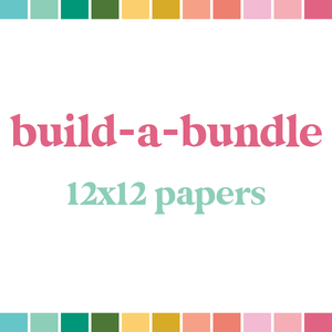Build a Bundle | Set of 12x12 Papers (monthly auto-ship)