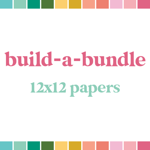 Build a Bundle | 12x12 Papers (monthly auto-ship)