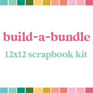 The 12x12 Scrapbook Kit (monthly auto-ship)