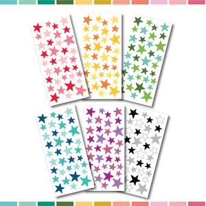 Doe's Deal | Puffy Star Stickers (january)