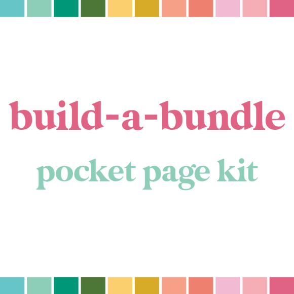 The Pocket Page Scrapbook Kit (monthly auto-ship)