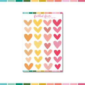 Stickers | Pinky Love Puffy Hearts