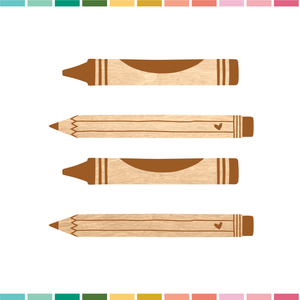 Wood | Pencil/Crayon Veneer