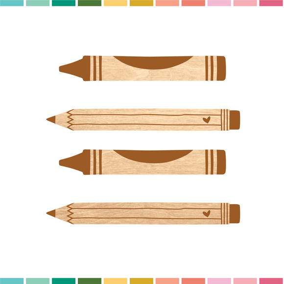 Wood | Pencil/Crayon Veneer