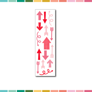 Stickers | Cardstock Arrows (red/pink)